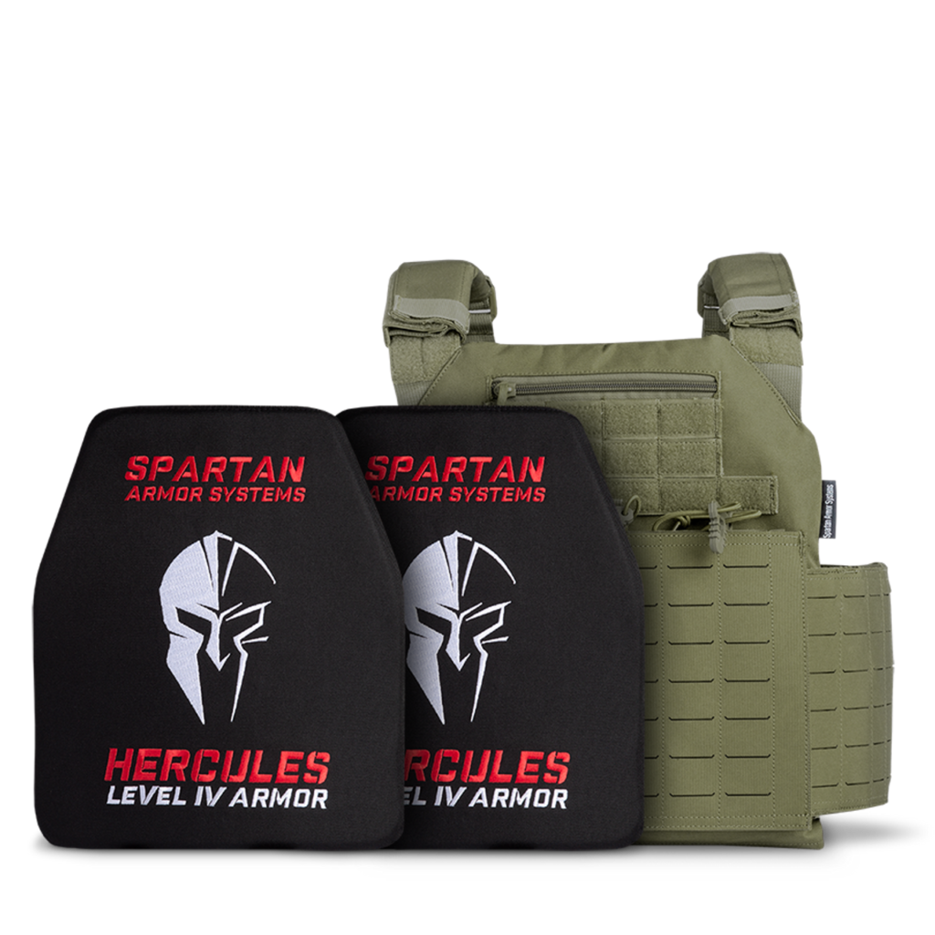 Spartan Armor Systems Hercules Level IV Ceramic Body Armor & Achilles Plate Carrier