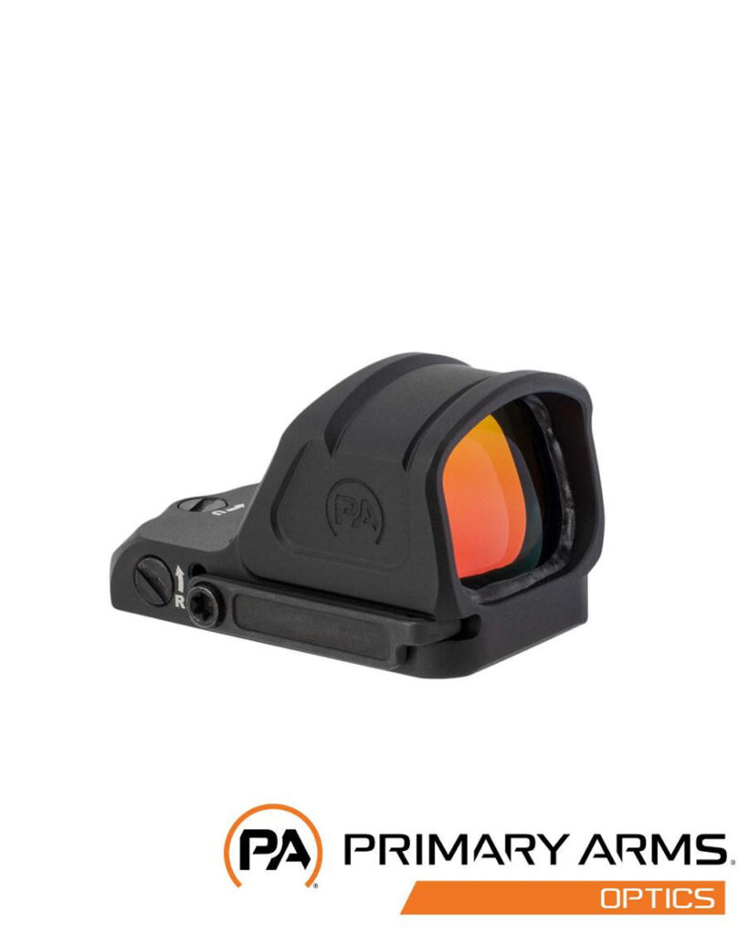 EXTAR Firearms USA Primary Arms SLx RS-10 1x23mm Mini Reflex Sight – 3 MOA Dot